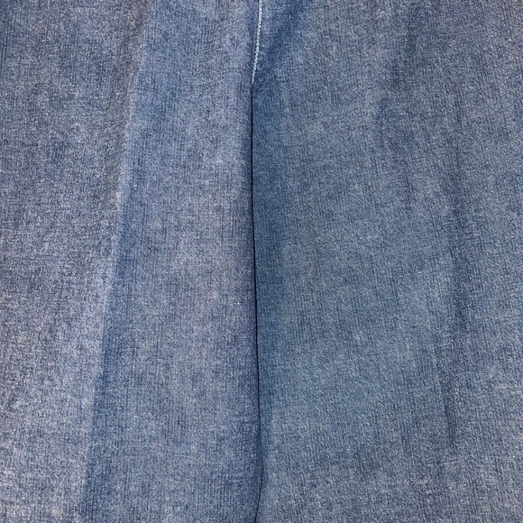 DUCKHEAD Women's Blue Jean High Rise Long Capri Pants, Waist 35" Front Pocket 16 - Picture 4 of 8